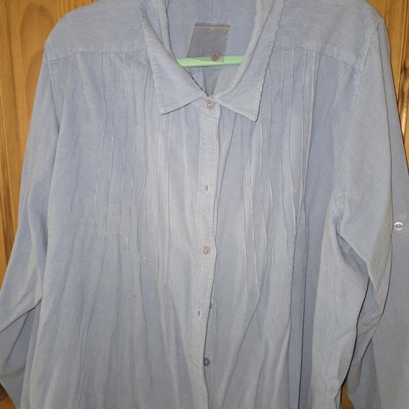 Light Blue Men's Shirt - Picture 3 of 4